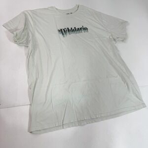 D'Addario Shirt Mens 3XL White Logo Graphic Tee T-Shirt Music Guitar Strings
